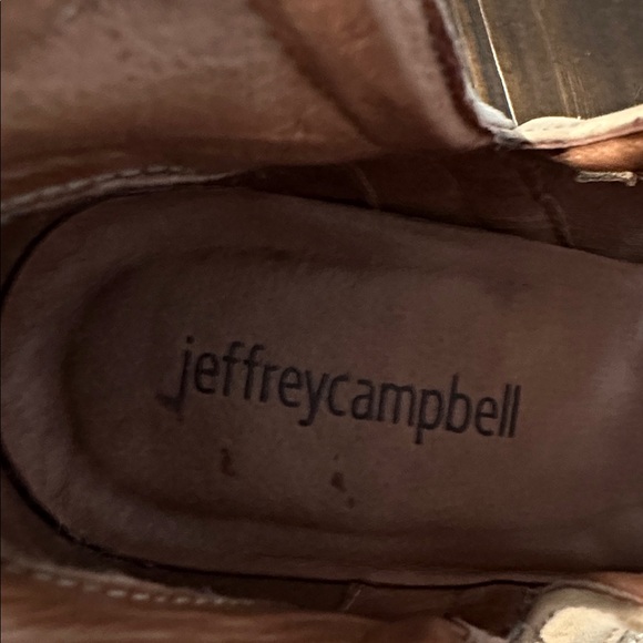 Jeffrey Campbell Beige Cutout Ankle Booties - Picture 3 of 6